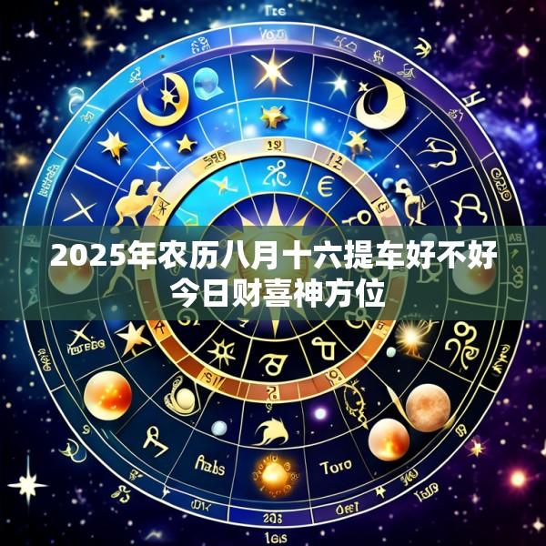 2025年农历八月十六提车好不好 今日财喜神方位