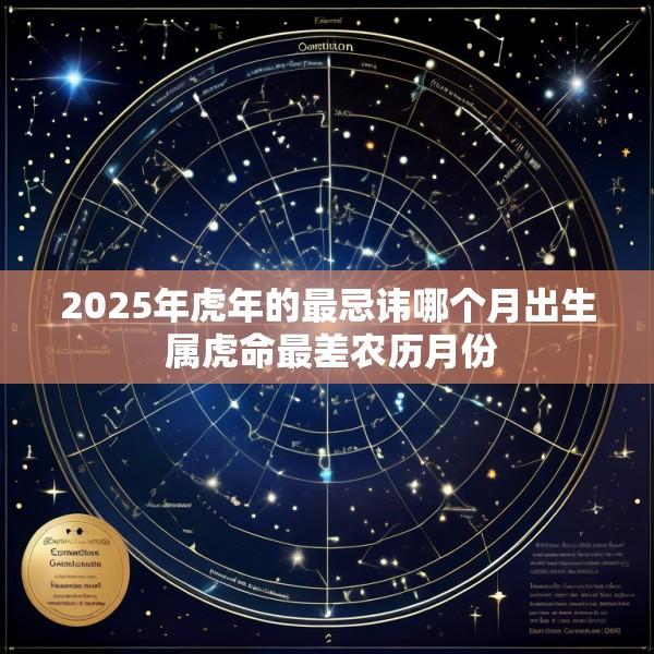 2025年虎年的最忌讳哪个月出生 属虎命最差农历月份
