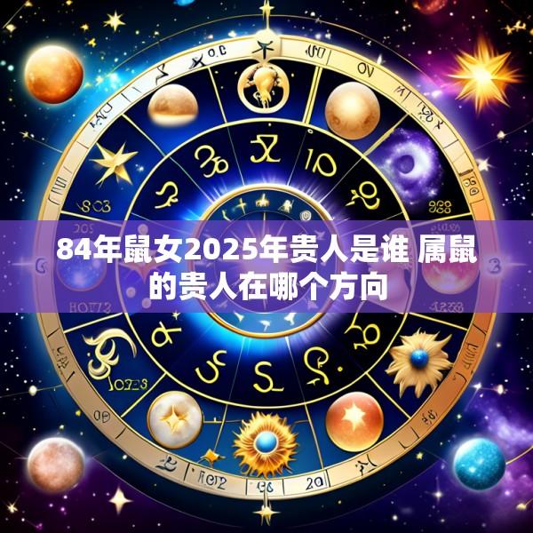 84年鼠女2025年贵人是谁 属鼠的贵人在哪个方向