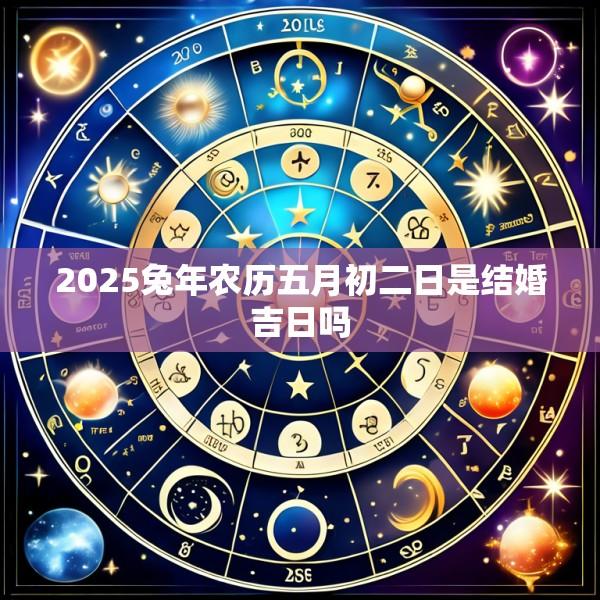 2025兔年农历五月初二日是结婚吉日吗
