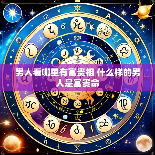 男人看哪里有富贵相 什么样的男人是富贵命