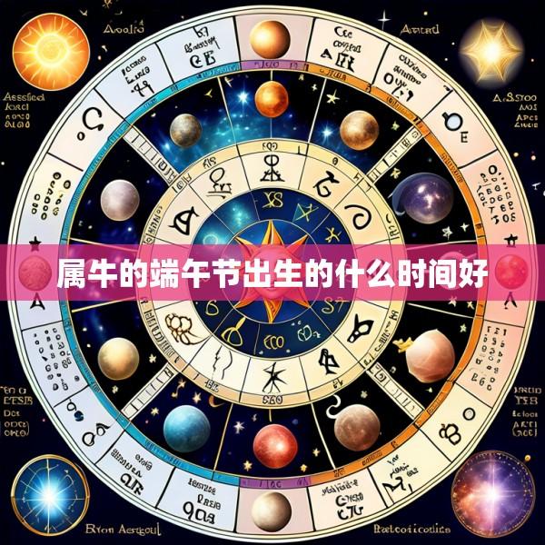 属牛的端午节出生的什么时间好