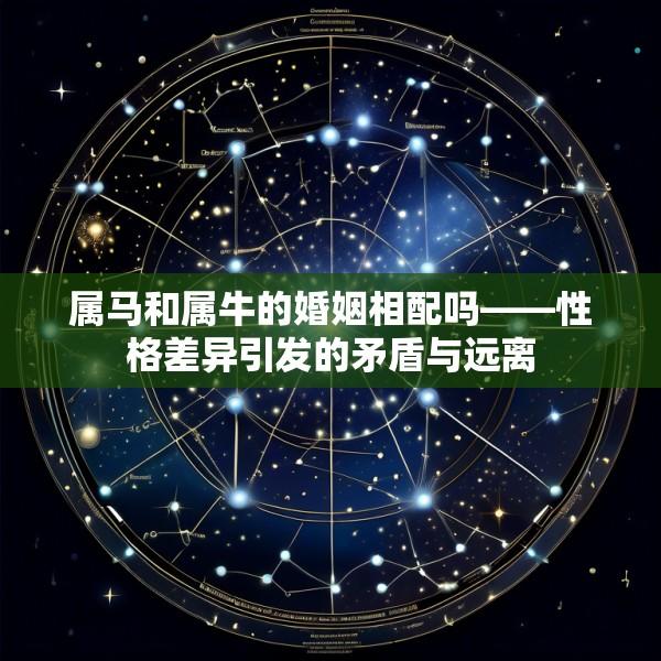 属马和属牛的婚姻相配吗——性格差异引发的矛盾与远离