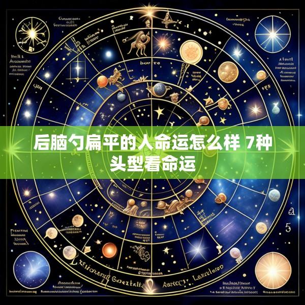 后脑勺扁平的人命运怎么样 7种头型看命运