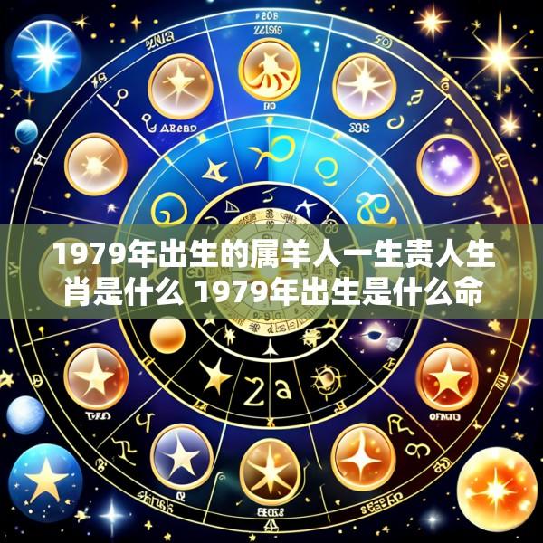 1979年出生的属羊人一生贵人生肖是什么 1979年出生是什么命
