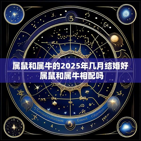 属鼠和属牛的2025年几月结婚好 属鼠和属牛相配吗