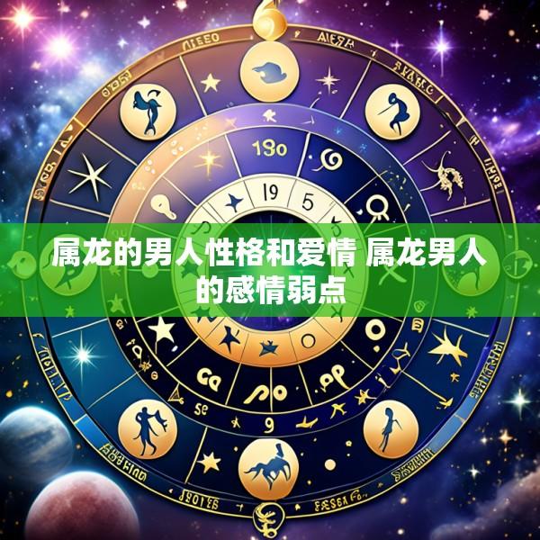属龙的男人性格和爱情 属龙男人的感情弱点