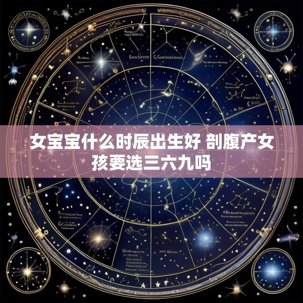 女宝宝什么时辰出生好 剖腹产女孩要选三六九吗