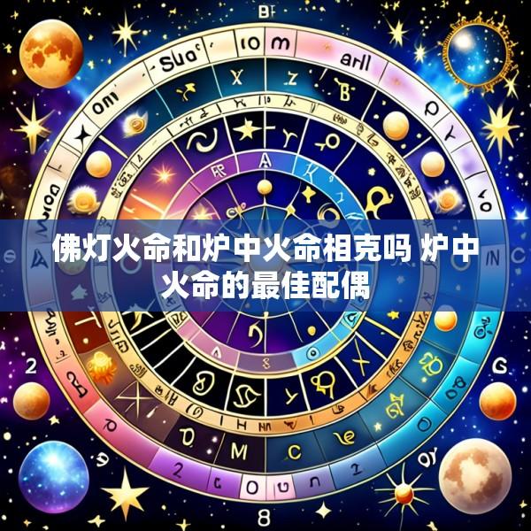 佛灯火命和炉中火命相克吗 炉中火命的最佳配偶