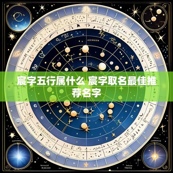 宸字五行属什么 宸字取名最佳推荐名字