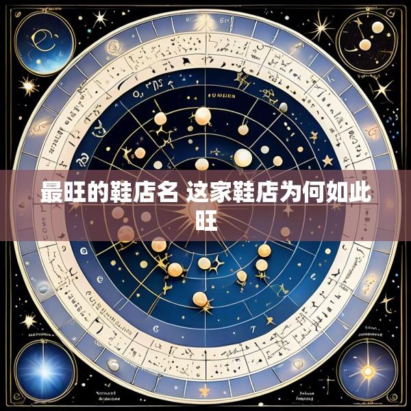 最旺的鞋店名 这家鞋店为何如此旺