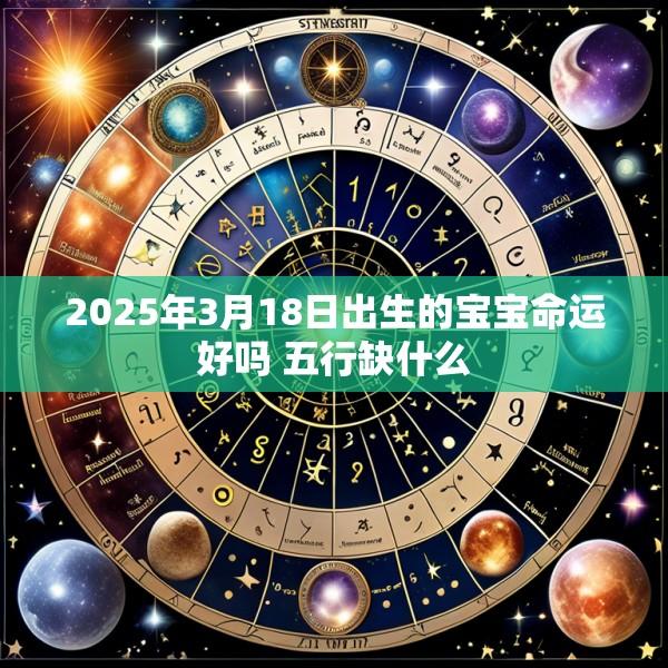 2025年3月18日出生的宝宝命运好吗 五行缺什么