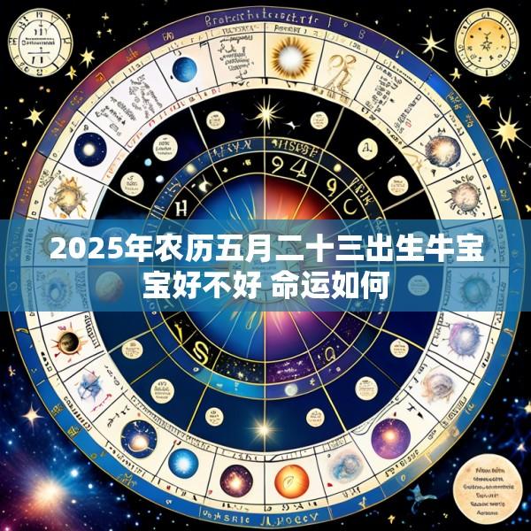 2025年农历五月二十三出生牛宝宝好不好 命运如何
