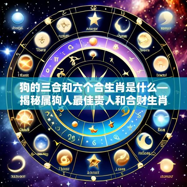 狗的三合和六个合生肖是什么—揭秘属狗人最佳贵人和合财生肖