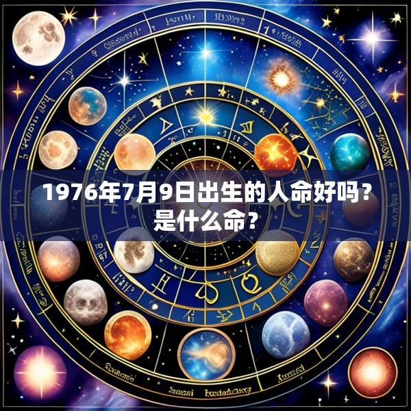 1976年7月9日出生的人命好吗？是什么命？