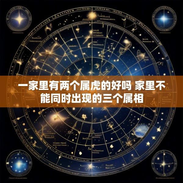 一家里有两个属虎的好吗 家里不能同时出现的三个属相
