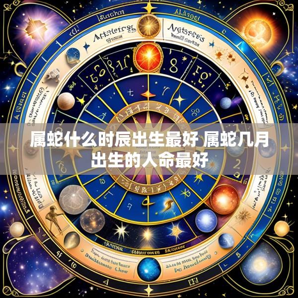 属蛇什么时辰出生最好 属蛇几月出生的人命最好