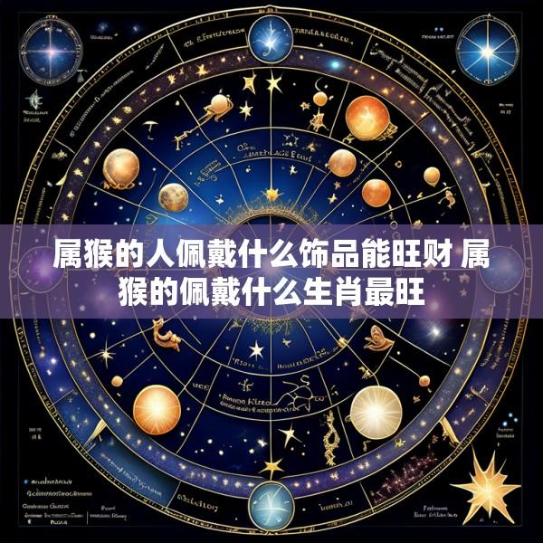 属猴的人佩戴什么饰品能旺财 属猴的佩戴什么生肖最旺
