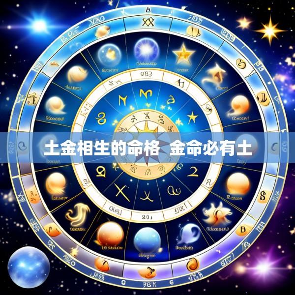 土金相生的命格  金命必有土
