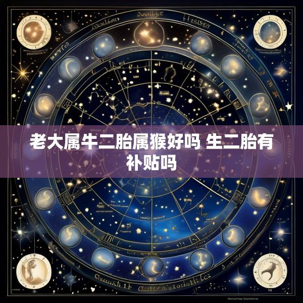 老大属牛二胎属猴好吗 生二胎有补贴吗