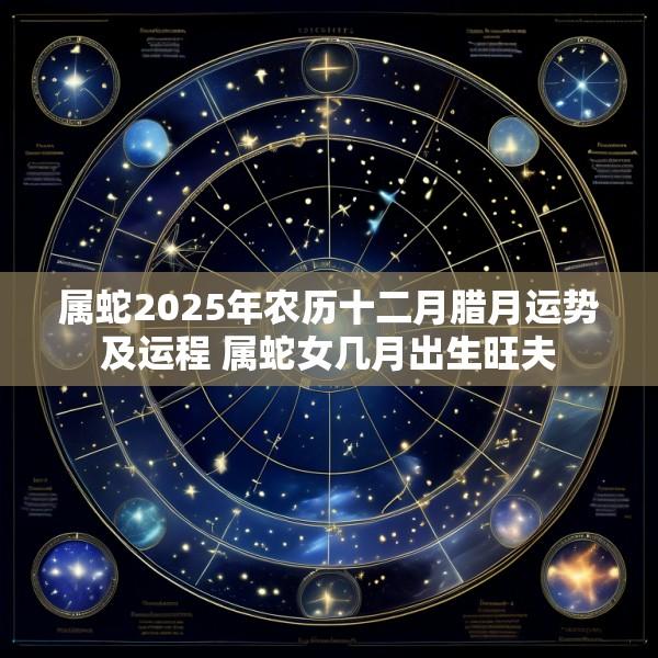 属蛇2025年农历十二月腊月运势及运程 属蛇女几月出生旺夫