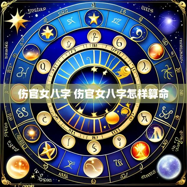 伤官女八字 伤官女八字怎样算命