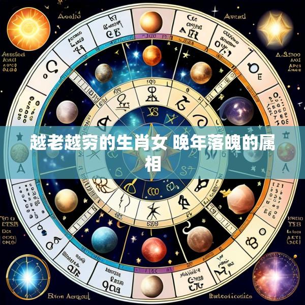越老越穷的生肖女 晚年落魄的属相
