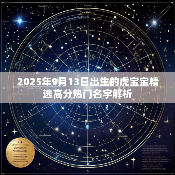 2025年9月13日出生的虎宝宝精选高分热门名字解析