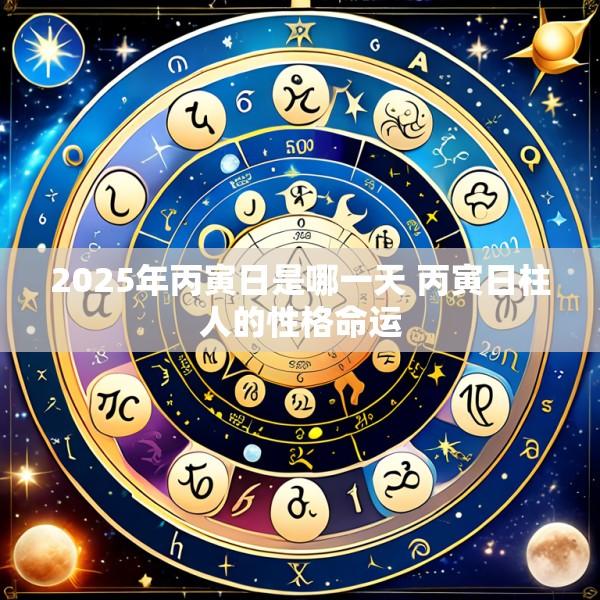 2025年丙寅日是哪一天 丙寅日柱人的性格命运