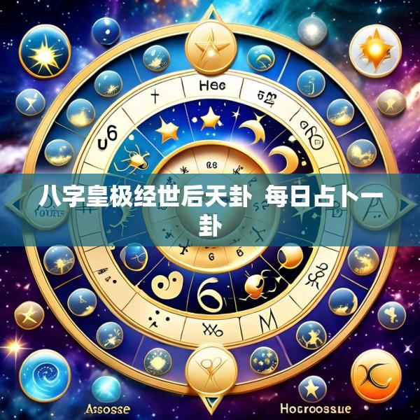 八字皇极经世后天卦  每日占卜一卦