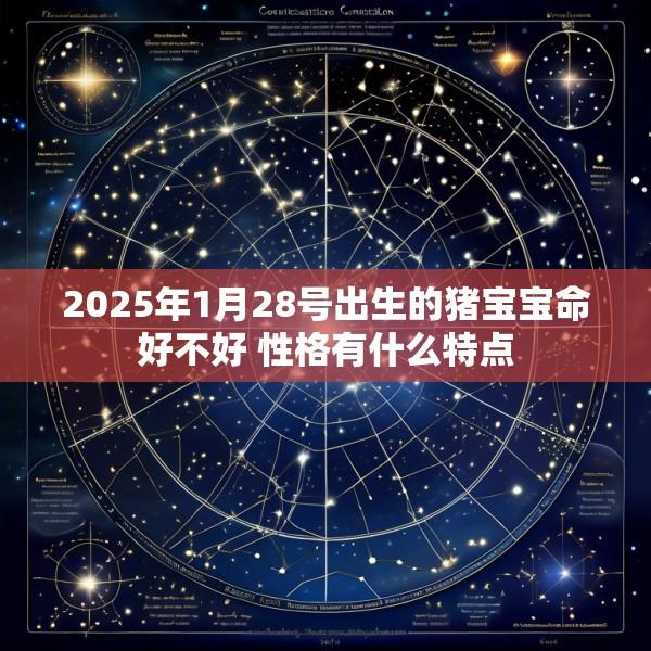 2025年1月28号出生的猪宝宝命好不好 性格有什么特点