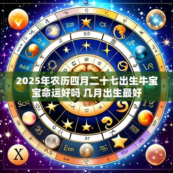 2025年农历四月二十七出生牛宝宝命运好吗 几月出生最好