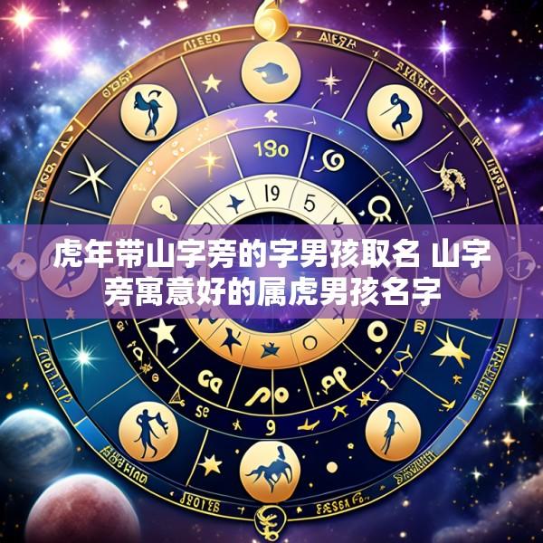 虎年带山字旁的字男孩取名 山字旁寓意好的属虎男孩名字
