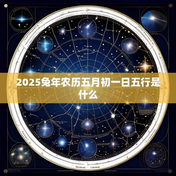 2025兔年农历五月初一日五行是什么