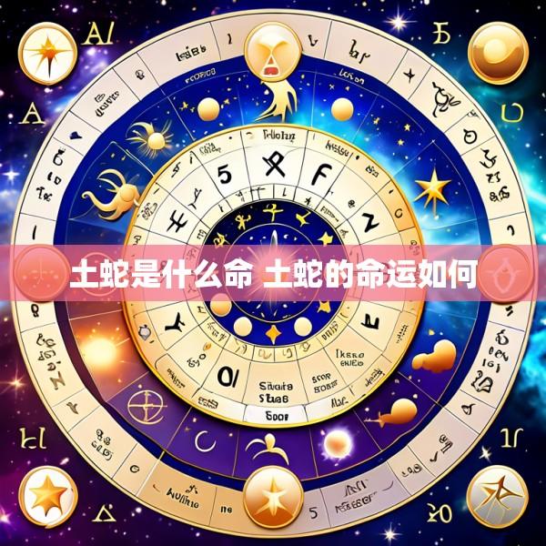 土蛇是什么命 土蛇的命运如何