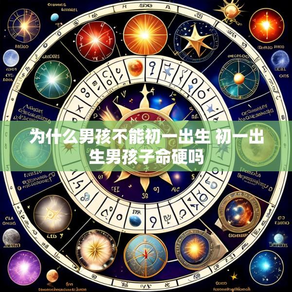为什么男孩不能初一出生 初一出生男孩子命硬吗