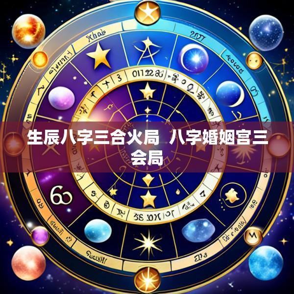 生辰八字三合火局  八字婚姻宫三会局