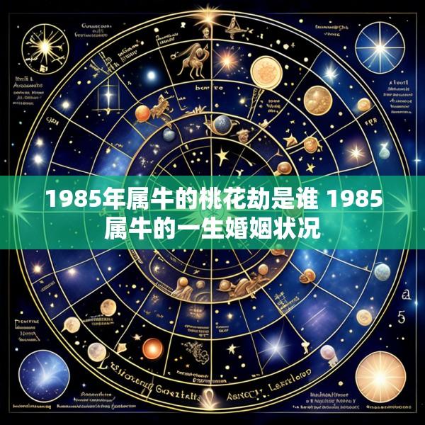 1985年属牛的桃花劫是谁 1985属牛的一生婚姻状况