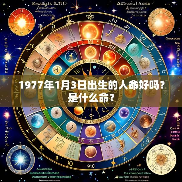 1977年1月3日出生的人命好吗？是什么命？