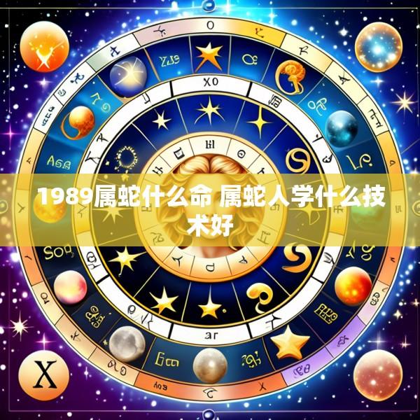 1989属蛇什么命 属蛇人学什么技术好