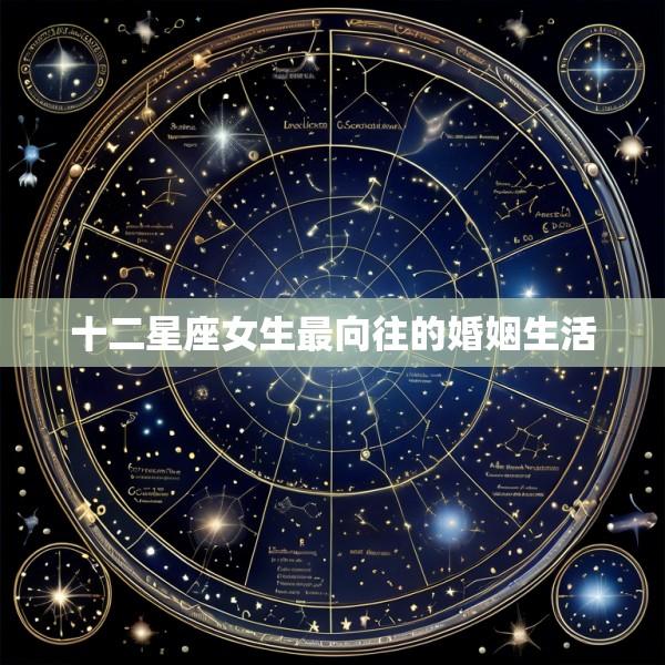 十二星座女生最向往的婚姻生活