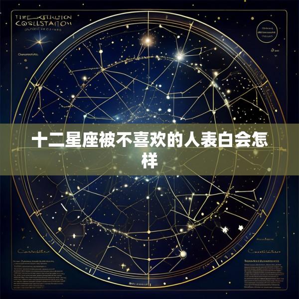 十二星座被不喜欢的人表白会怎样