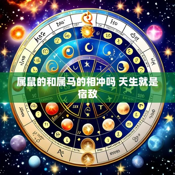 属鼠的和属马的相冲吗 天生就是宿敌