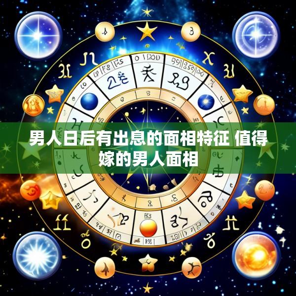 男人日后有出息的面相特征 值得嫁的男人面相