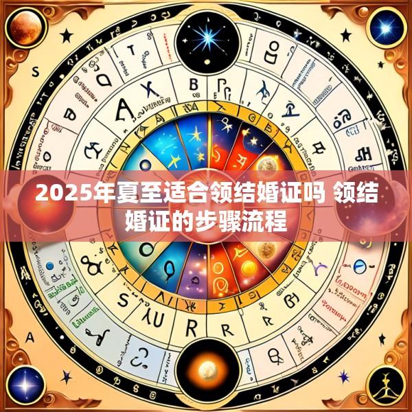 2025年夏至适合领结婚证吗 领结婚证的步骤流程