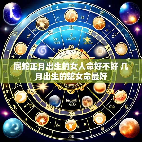 属蛇正月出生的女人命好不好 几月出生的蛇女命最好