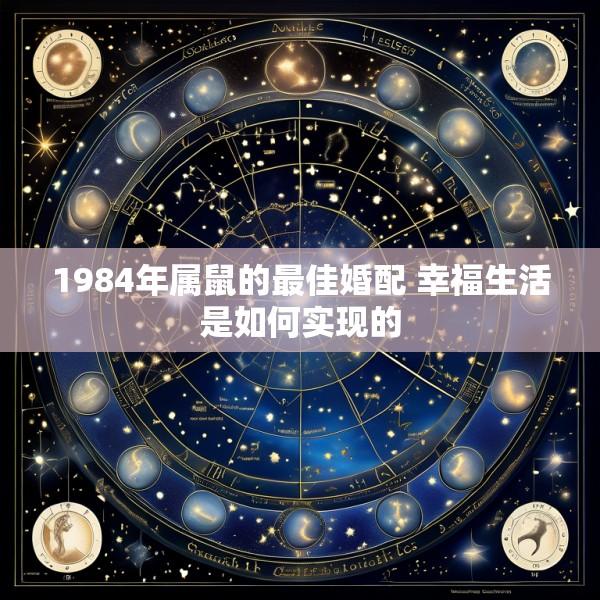 1984年属鼠的最佳婚配 幸福生活是如何实现的