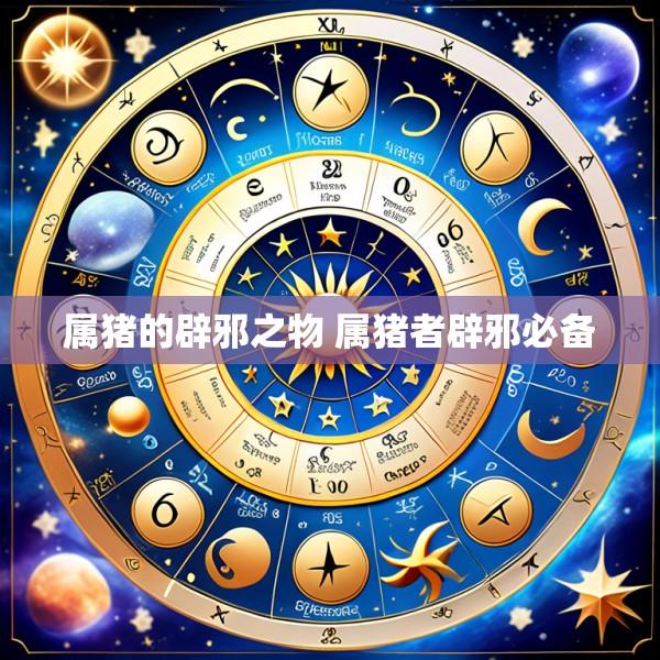 属猪的辟邪之物 属猪者辟邪必备
