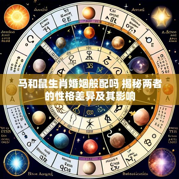 马和鼠生肖婚姻般配吗 揭秘两者的性格差异及其影响