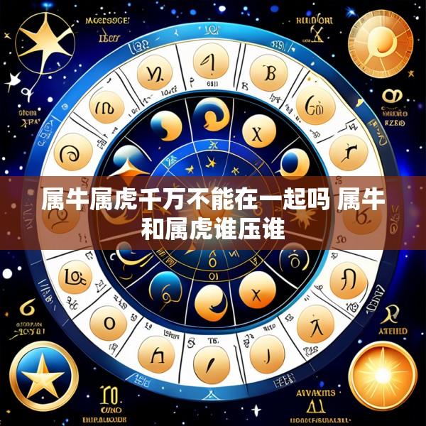 属牛属虎千万不能在一起吗 属牛和属虎谁压谁